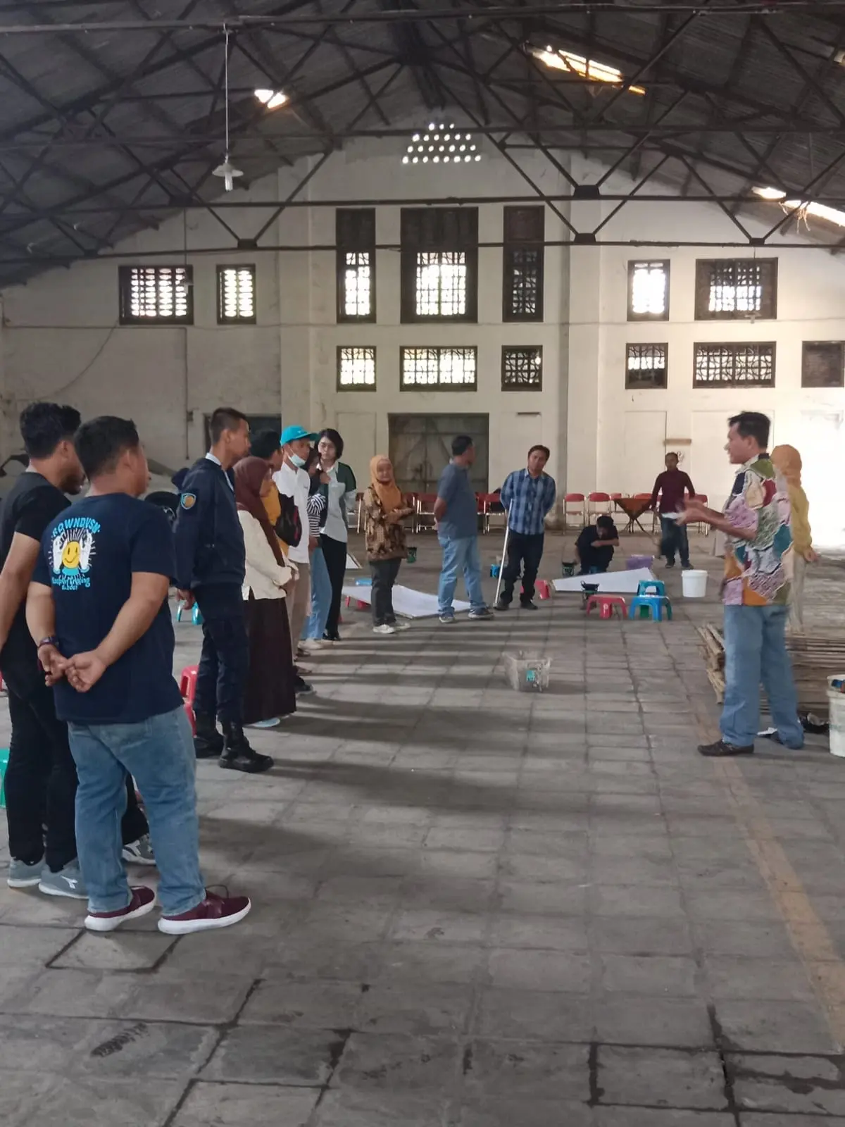 Pelatihan membatik mahasiswa UNIBA(49)